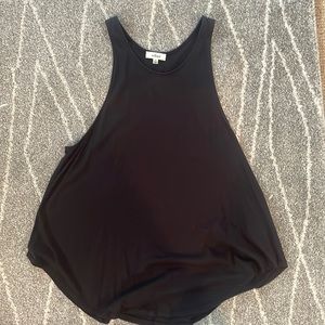 Aritzia Wilfred black racerback tank